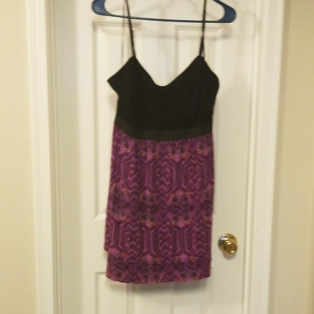 Adjustable strap mini dress